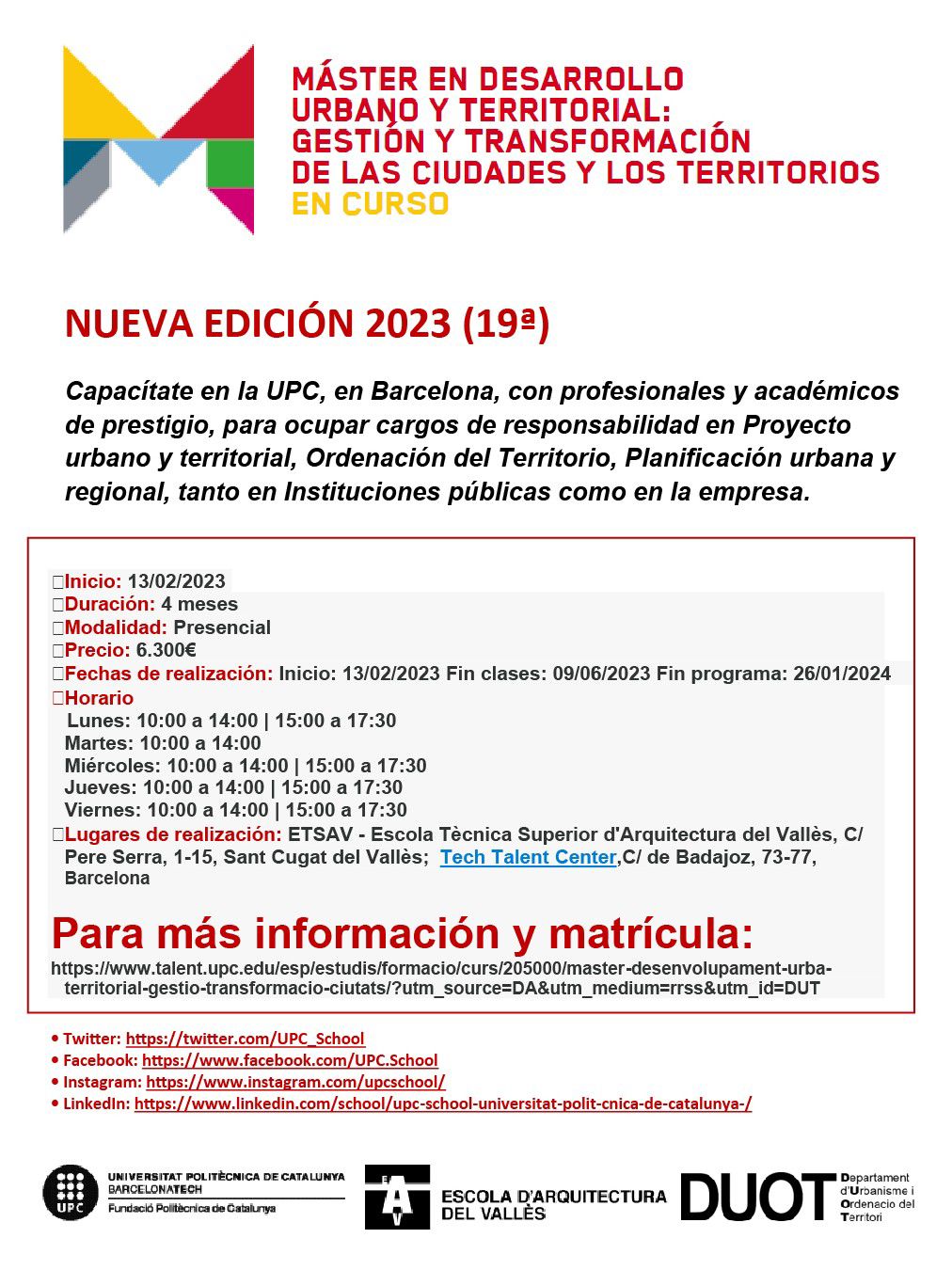 2023 master upc-2